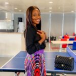 Photo of Stella Uddin wearing semi formal